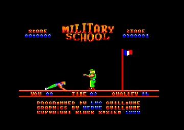 Military School (UK) (1989) [Black System] [AM-Mag] screen shot game playing